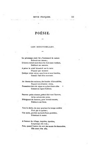 Revue francaise