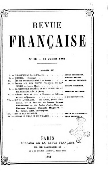 Revue francaise