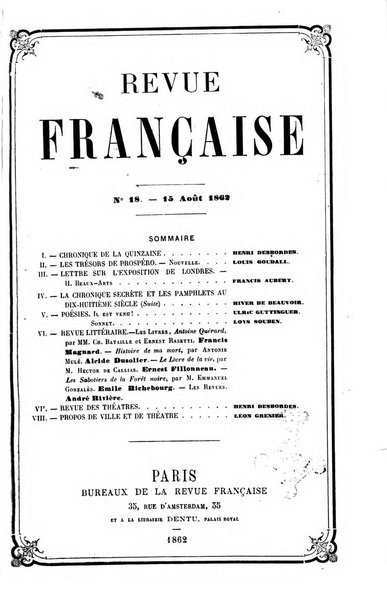 Revue francaise