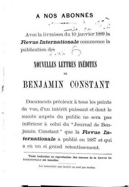 Revue internationale