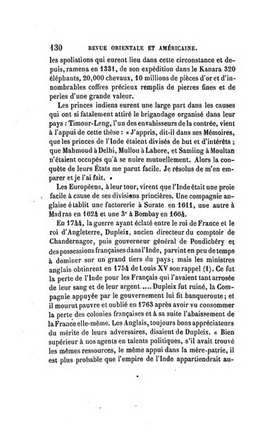 Revue orientale et americaine