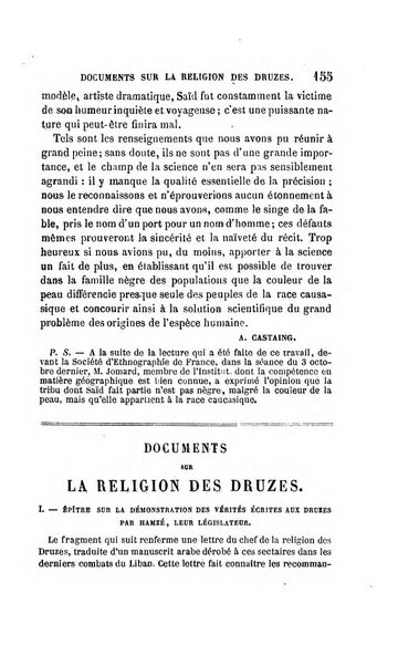 Revue orientale et americaine