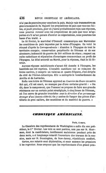 Revue orientale et americaine