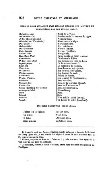 Revue orientale et americaine