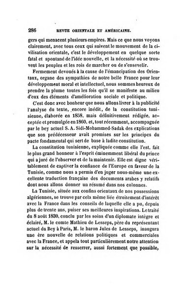 Revue orientale et americaine