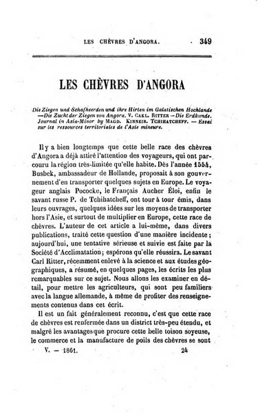 Revue orientale et americaine