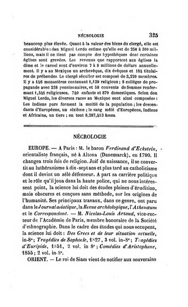 Revue orientale et americaine