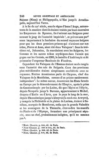 Revue orientale et americaine