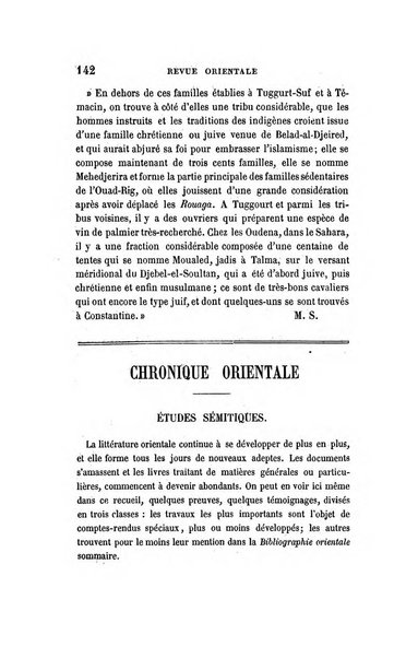 Revue orientale et americaine