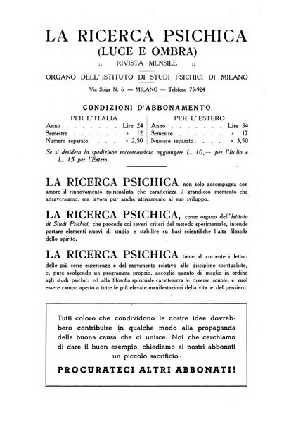 La ricerca psichica luce e ombra