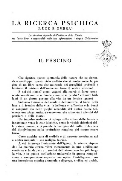 La ricerca psichica luce e ombra