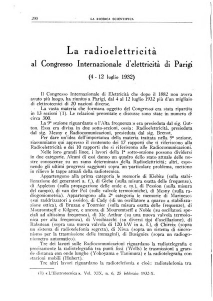 La ricerca scientifica ed il progresso tecnico nell'economia nazionale