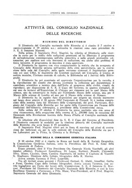 La ricerca scientifica ed il progresso tecnico nell'economia nazionale