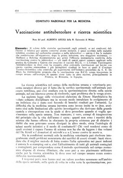 La ricerca scientifica ed il progresso tecnico nell'economia nazionale