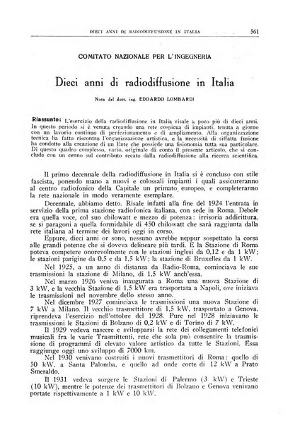 La ricerca scientifica ed il progresso tecnico nell'economia nazionale