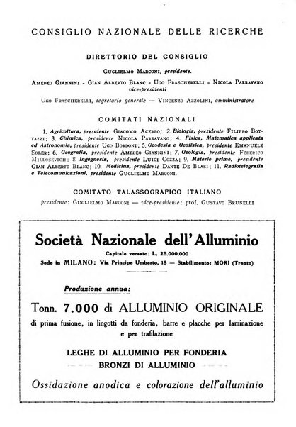 La ricerca scientifica ed il progresso tecnico nell'economia nazionale