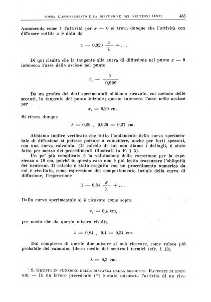 La ricerca scientifica ed il progresso tecnico nell'economia nazionale