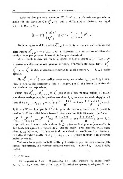 La ricerca scientifica ed il progresso tecnico nell'economia nazionale