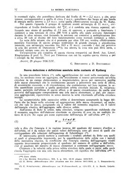 La ricerca scientifica ed il progresso tecnico nell'economia nazionale