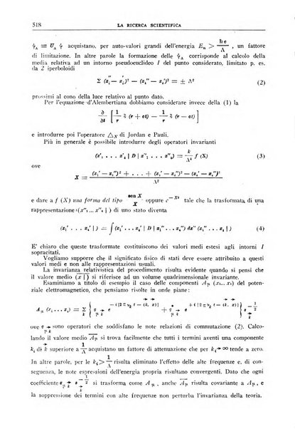 La ricerca scientifica ed il progresso tecnico nell'economia nazionale