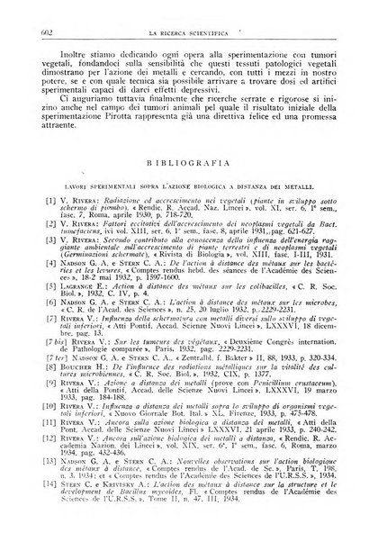 La ricerca scientifica ed il progresso tecnico nell'economia nazionale