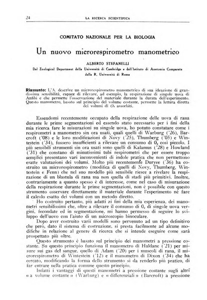 La ricerca scientifica ed il progresso tecnico nell'economia nazionale