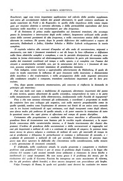 La ricerca scientifica ed il progresso tecnico nell'economia nazionale