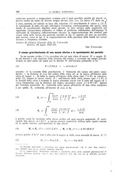 La ricerca scientifica ed il progresso tecnico nell'economia nazionale