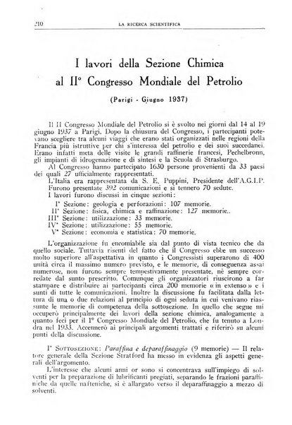 La ricerca scientifica ed il progresso tecnico nell'economia nazionale