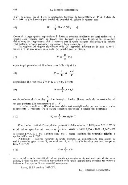 La ricerca scientifica ed il progresso tecnico nell'economia nazionale