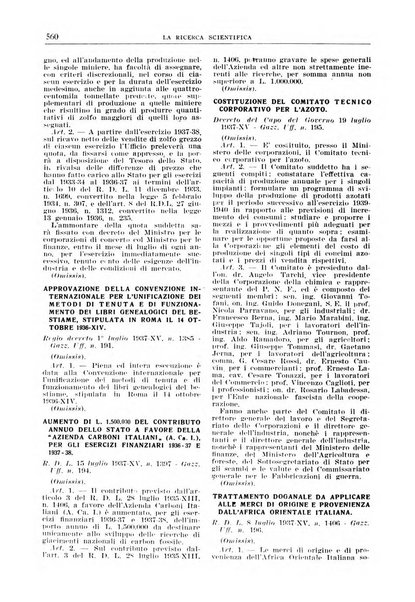 La ricerca scientifica ed il progresso tecnico nell'economia nazionale