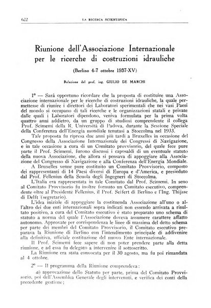 La ricerca scientifica ed il progresso tecnico nell'economia nazionale