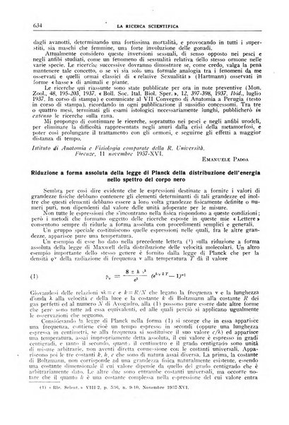 La ricerca scientifica ed il progresso tecnico nell'economia nazionale