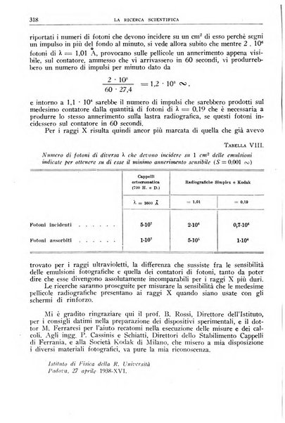 La ricerca scientifica ed il progresso tecnico nell'economia nazionale