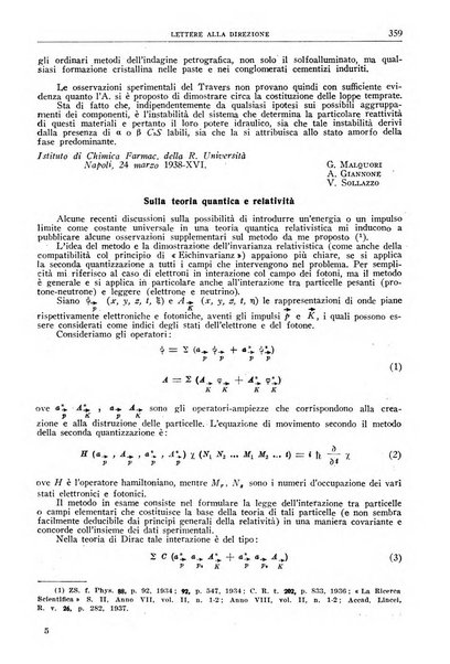 La ricerca scientifica ed il progresso tecnico nell'economia nazionale