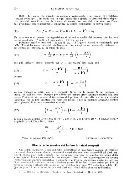 La ricerca scientifica ed il progresso tecnico nell'economia nazionale