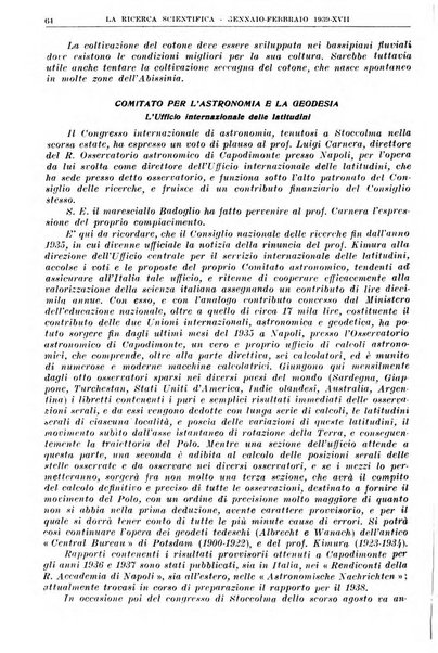 La ricerca scientifica ed il progresso tecnico nell'economia nazionale