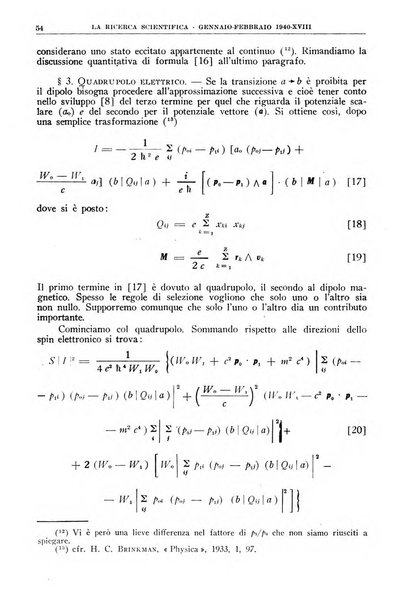 La ricerca scientifica ed il progresso tecnico nell'economia nazionale