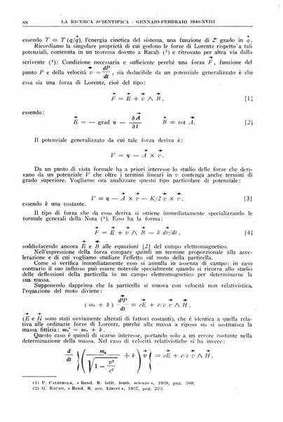 La ricerca scientifica ed il progresso tecnico nell'economia nazionale