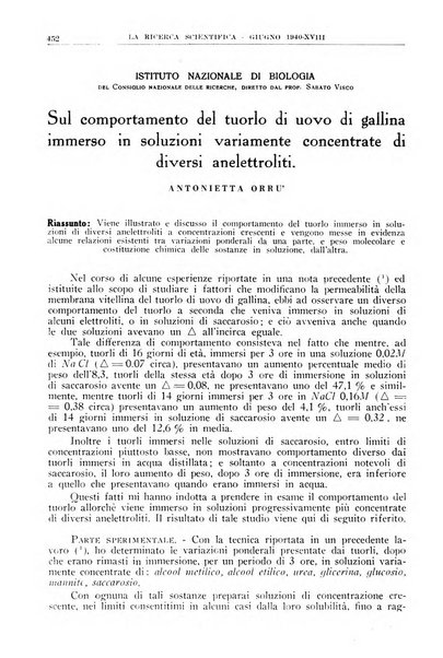 La ricerca scientifica ed il progresso tecnico nell'economia nazionale