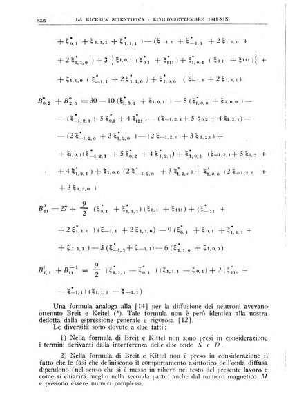 La ricerca scientifica ed il progresso tecnico rivista mensile