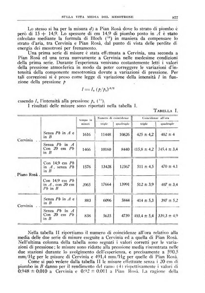 La ricerca scientifica ed il progresso tecnico rivista mensile