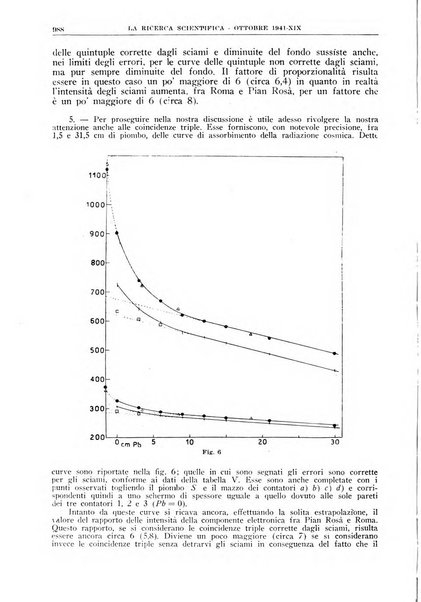 La ricerca scientifica ed il progresso tecnico rivista mensile