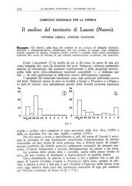 La ricerca scientifica ed il progresso tecnico rivista mensile