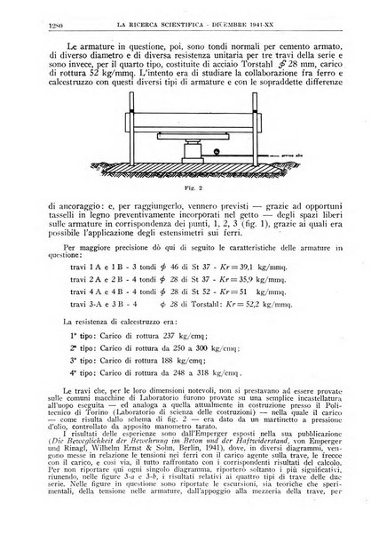 La ricerca scientifica ed il progresso tecnico rivista mensile