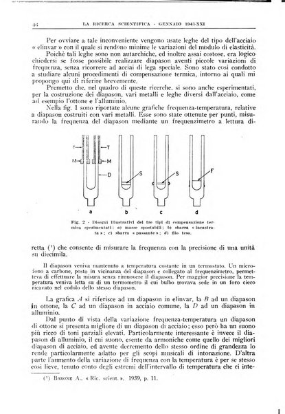 La ricerca scientifica ed il progresso tecnico rivista mensile