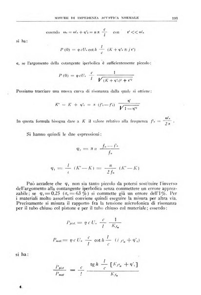 La ricerca scientifica ed il progresso tecnico rivista mensile