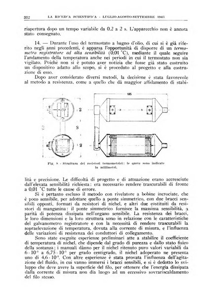 La ricerca scientifica ed il progresso tecnico rivista mensile