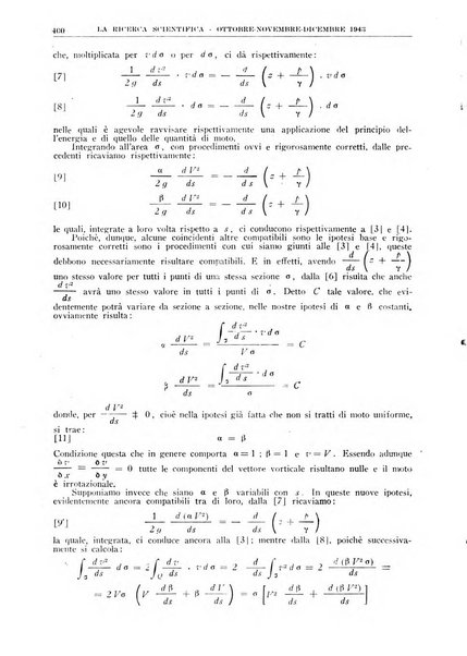 La ricerca scientifica ed il progresso tecnico rivista mensile