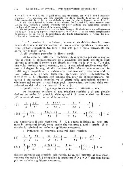 La ricerca scientifica ed il progresso tecnico rivista mensile